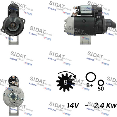 SIDAT S12BH0261A2 Motorino...
