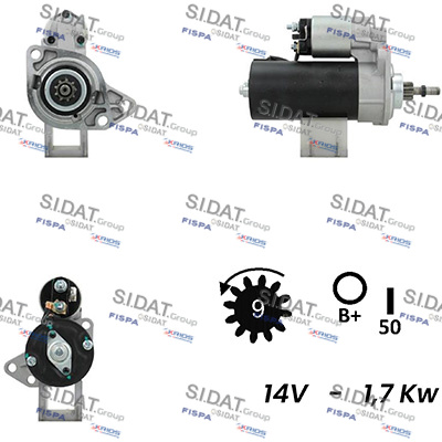 SIDAT S12BH0437A2 Motorino...