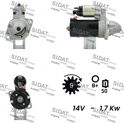 SIDAT S12BH0609 Starter for BMW