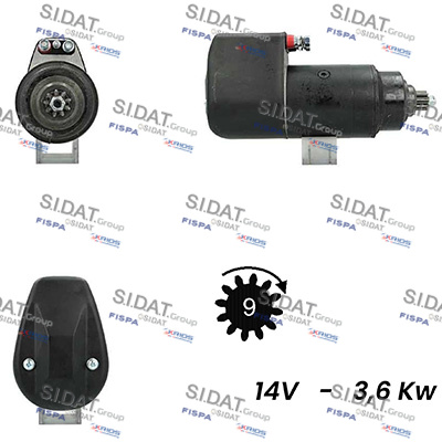 SIDAT S12BH0777A2 Starter