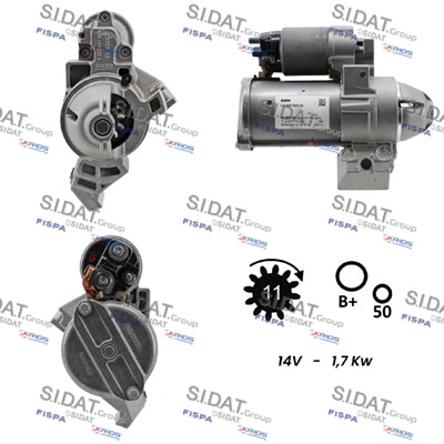 SIDAT S12BH0847 Starter for BMW