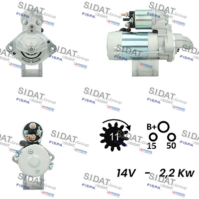 SIDAT S12DE0057A2 Motorino...