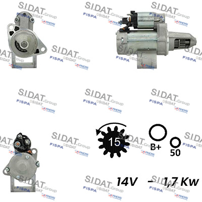 SIDAT S12DE0359A2 Motorino...