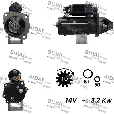 SIDAT S12ML0197 Starter