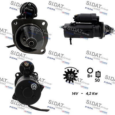 SIDAT S12ML0971 Startmotor