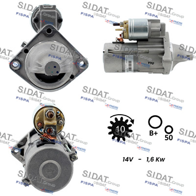 SIDAT S12VA0081 Starter for BMW