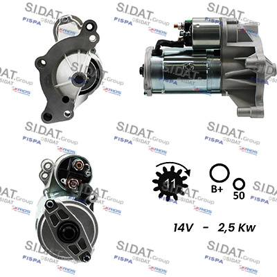 SIDAT S12VA0114A2 Motorino...