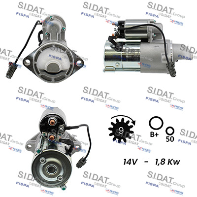 SIDAT S12VA0205A2 Motorino...