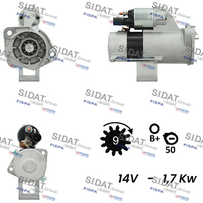 SIDAT S12VA0250A2 Motorino...