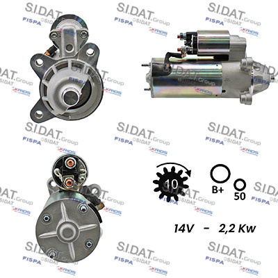SIDAT S12VS0023A2 Motorino...