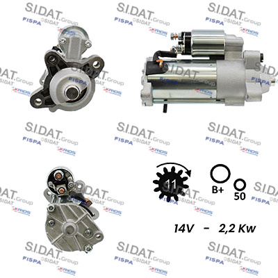SIDAT S12VS0036A2 Motorino...