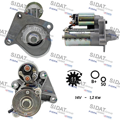 SIDAT S12VS0193 Motorino...