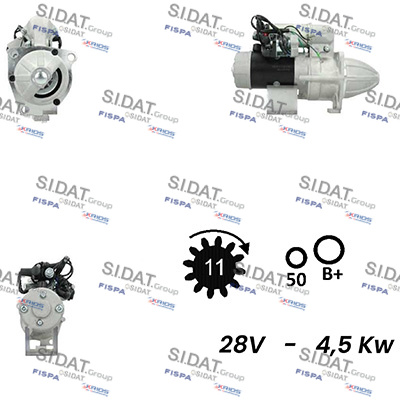 SIDAT S24NK0014A2 Starter