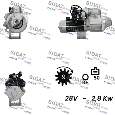 SIDAT S24NK0028A2 Starter