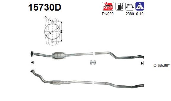 AS 15730D Catalizzatore