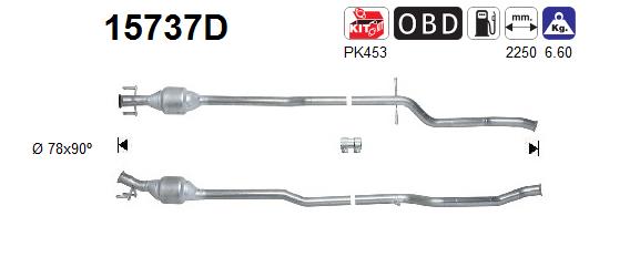 AS 15737D Catalizzatore
