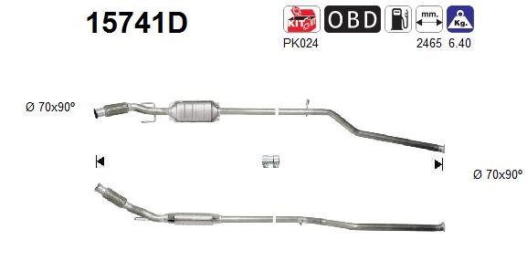 AS 15741D Catalizzatore