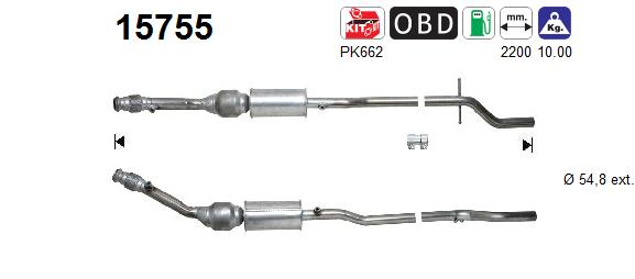 AS 15755 Catalizzatore