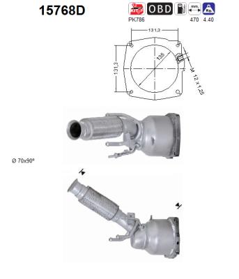 AS 15768D Catalizzatore