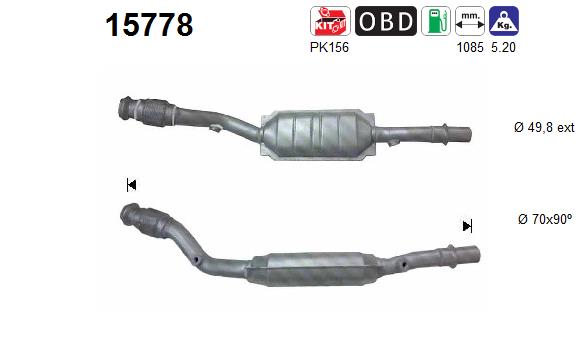 AS 15778 Catalizzatore