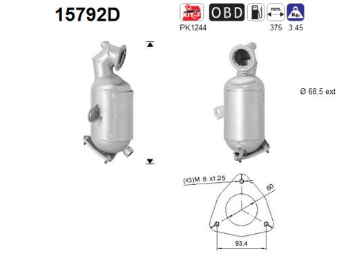 AS 15792D Catalizzatore
