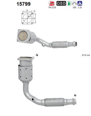 AS 15799 Catalizzatore