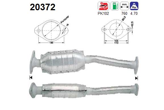 AS 20372 Catalizzatore