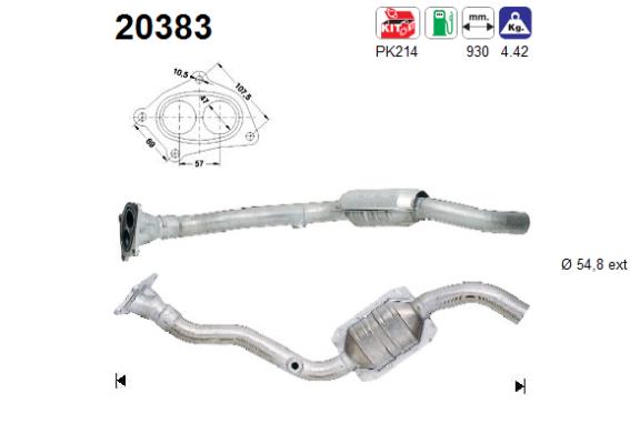 AS 20383 Catalizzatore