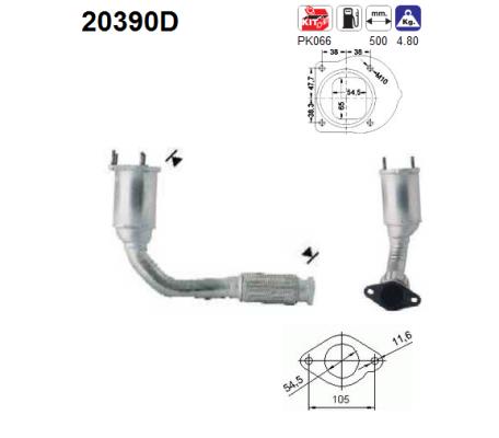 AS 20390D Catalizzatore