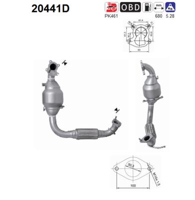AS 20441D Catalizzatore