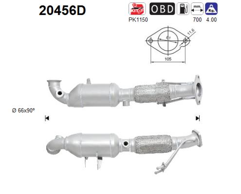 AS 20456D Catalizzatore