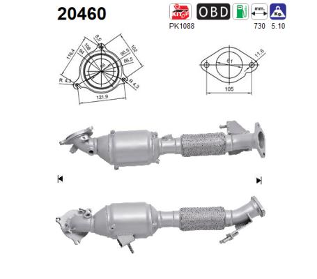 AS 20460 Catalizzatore
