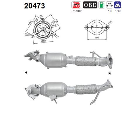 AS 20473 Catalizzatore