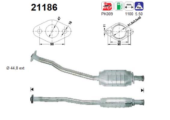AS 21186 Catalizzatore