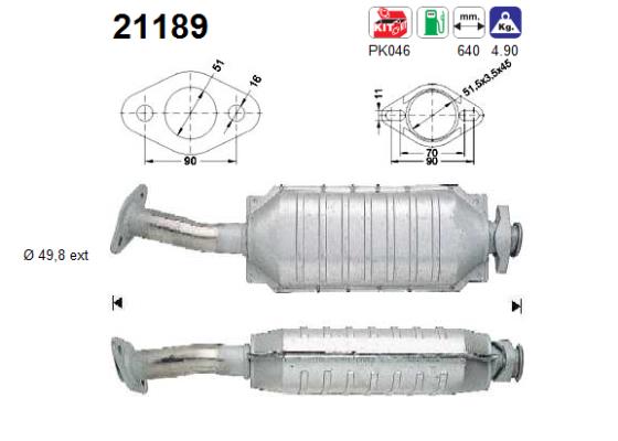 AS 21189 Catalizzatore