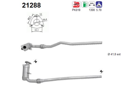 AS 21288 Catalizzatore