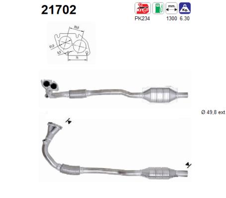 AS 21702 Catalizzatore