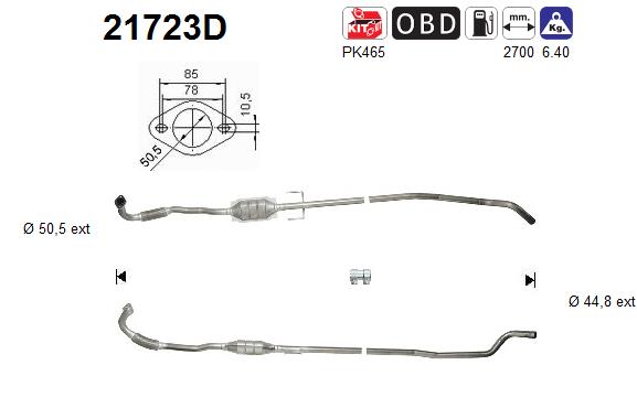 AS 21723D Catalizzatore