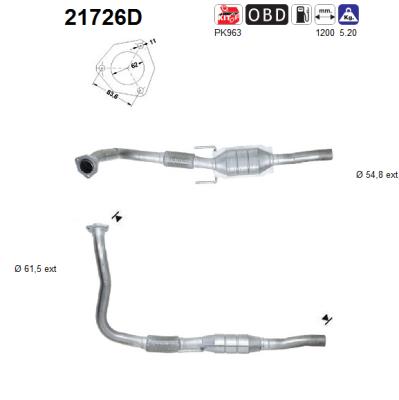 AS 21726D Catalizzatore