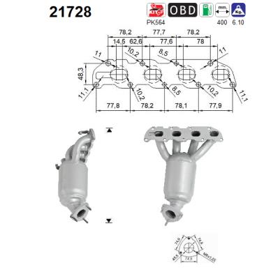 AS 21728 Catalizzatore