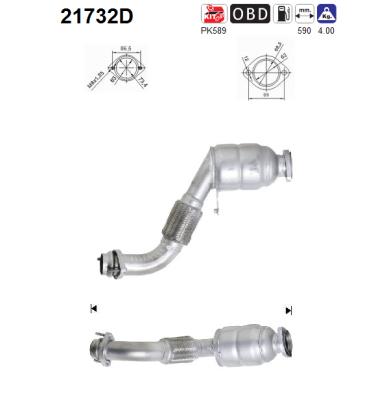 AS 21732D Catalizzatore