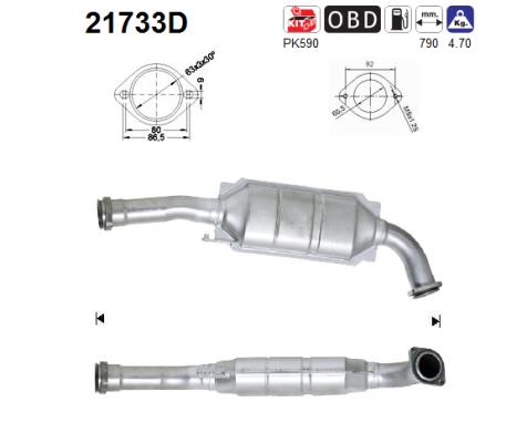 AS 21733D Catalizzatore