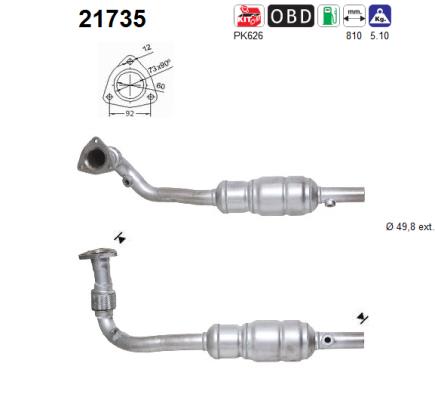 AS 21735 Catalizzatore