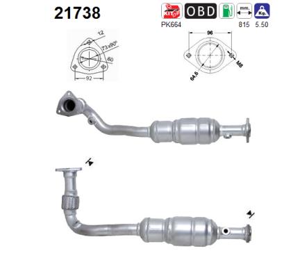 AS 21738 Catalizzatore