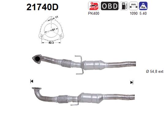 AS 21740D Catalizzatore
