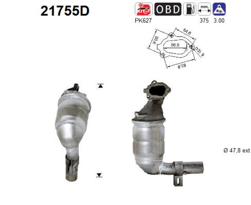 AS 21755D Catalizzatore