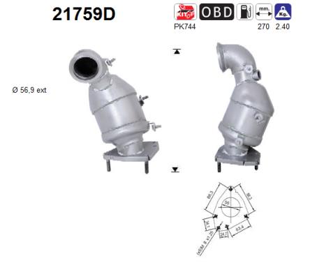 AS 21759D Catalizzatore