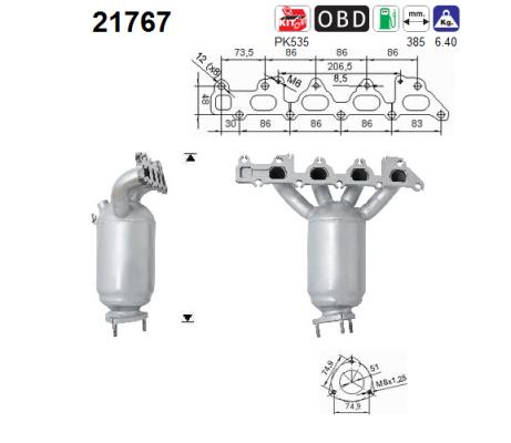 AS 21767 Catalizzatore