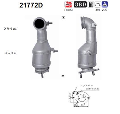 AS 21772D Catalizzatore
