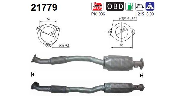 AS 21779 Catalizzatore